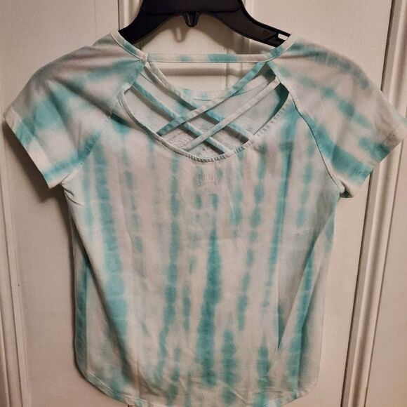 Justice Little girls tie dye unicorn sequins tshirt size 10 - Picture 3 of 5